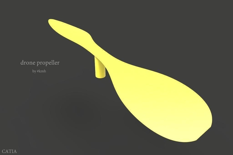 DRONE PROPELLER 3D Print 183928 DRONE PROPELLER 3D Print 183928
