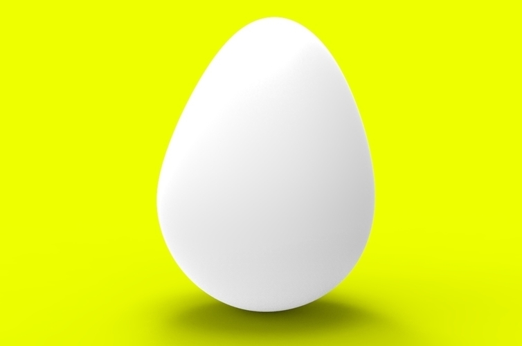 EGG 3D MODEL FOR PRINTING 3D Print 183931 EGG 3D MODEL FOR PRINTING 3D Print 183931