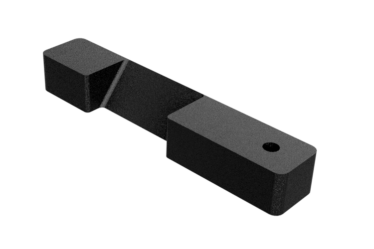Handbrake Spare Part - LOCK LATCH LEVER 3D Print 183986 Handbrake Spare Part - LOCK LATCH LEVER 3D Print 183986