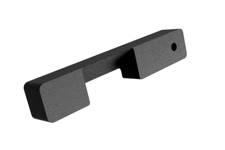 Handbrake Spare Part - LOCK LATCH LEVER 3D Print 183987 Handbrake Spare Part - LOCK LATCH LEVER 3D Print 183987