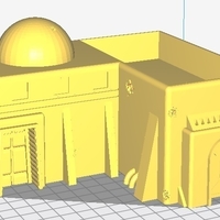 Small Star wars Legion - Tatooine Scenery easy to print ! 3D Printing 184136