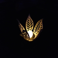 Small Leaves lamp (LED tealight) 3D Printing 184151