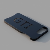 Small Iphone 7/8 Plus GTI Phone Case 3D Printing 184231