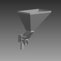 Small Filastruder Vertical Hopper 3D Printing 184566