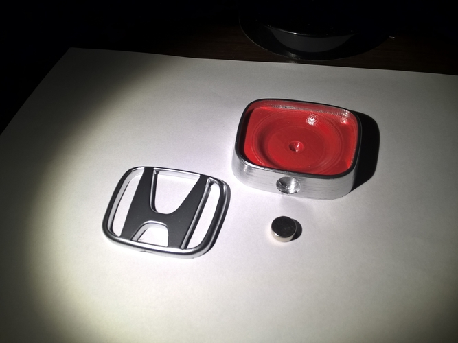 Magnet key holder - Honda & Mazda 3D Print 184733 Magnet key holder - Honda & Mazda 3D Print 184733