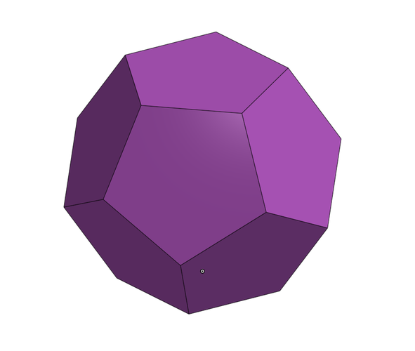Dodecahedron 3D Print 184954 Dodecahedron 3D Print 184954