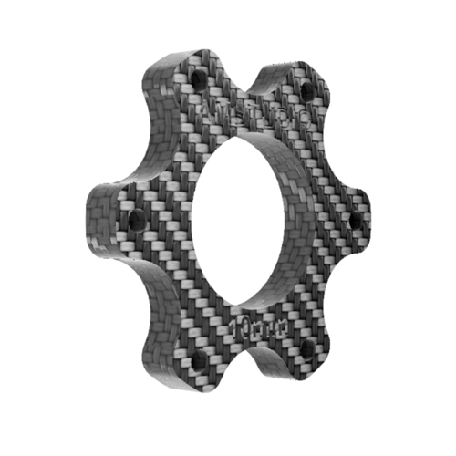 70 PCD x 10mm SPACER 3D Print 185142 70 PCD x 10mm SPACER 3D Print 185142