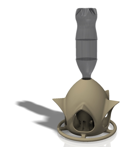 Bird feeder for PET Bottle, Bird House 2.0 3D Print 185212 Bird feeder for PET Bottle, Bird House 2.0 3D Print 185212