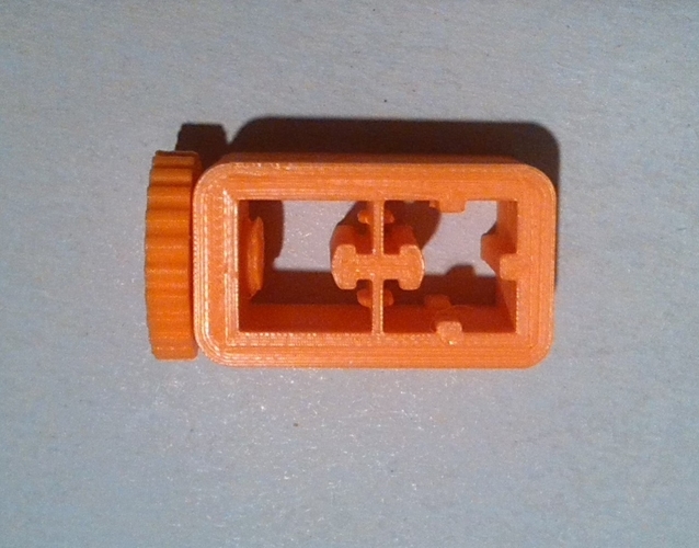 Open Beam  Slider bar and Gripper 3D Print 185388