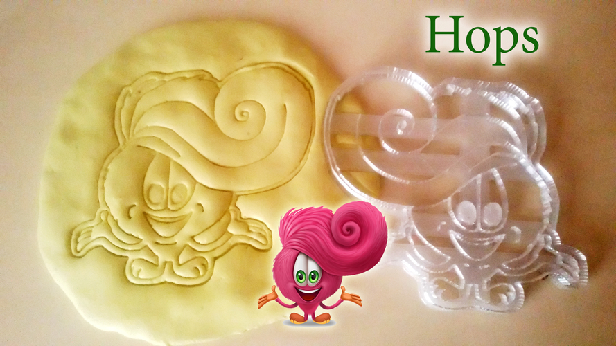 Hops cookie cutter 3D Print 185739 Hops cookie cutter 3D Print 185739