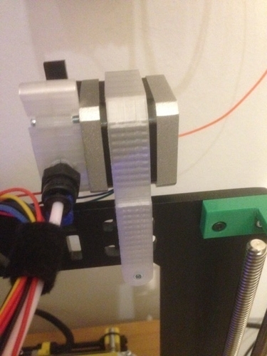 Hephestos frame mount for nema17 stepper 3D Print 185868 Hephestos frame mount for nema17 stepper 3D Print 185868