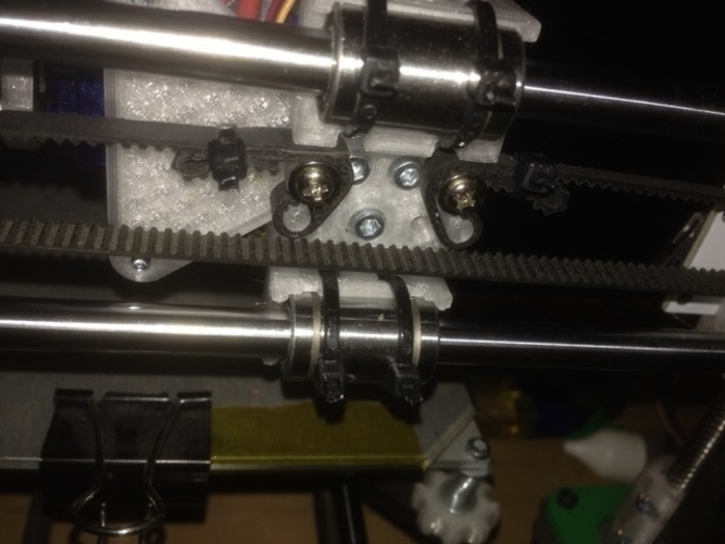 Chimera carriage with a bit of space for z-probe mount 3D Print 185872 Chimera carriage with a bit of space for z-probe mount 3D Print 185872