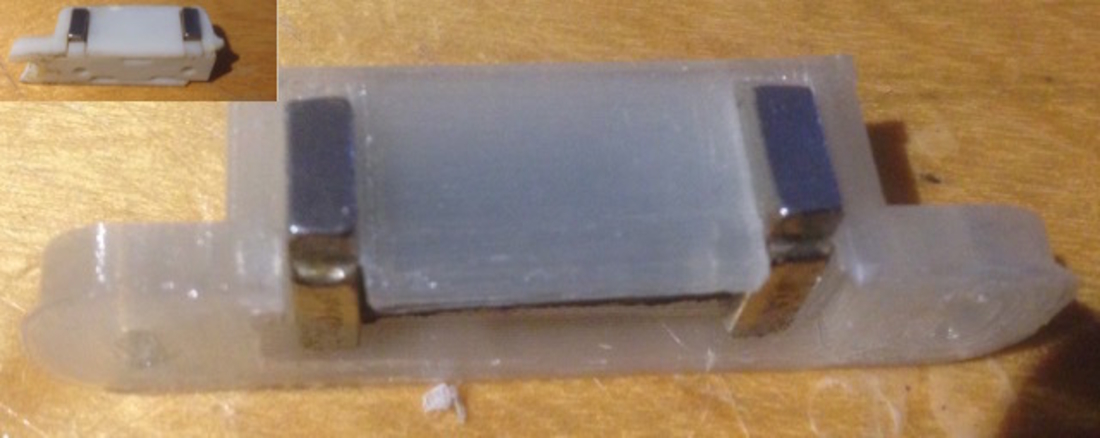 Magnetic latch cover 3D Print 185881 Magnetic latch cover 3D Print 185881
