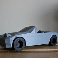 Small Low-Poly Mazda Miata 3D Printing 186171