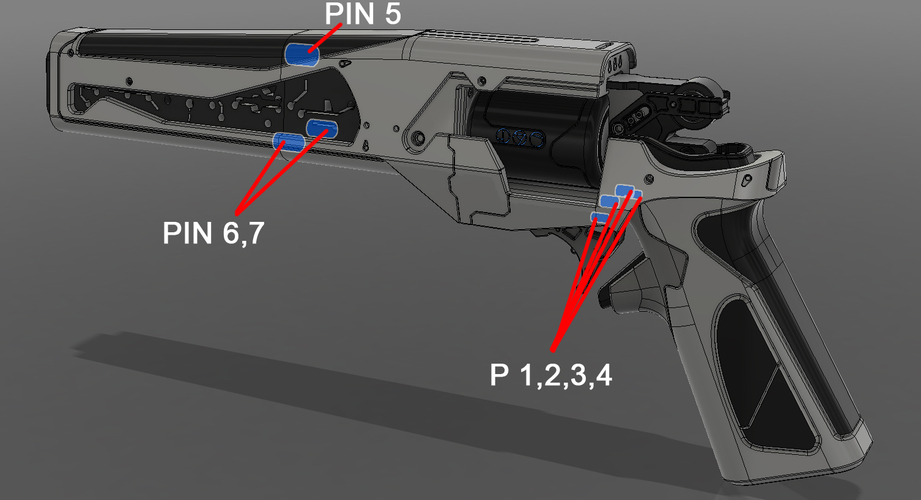 Judgment Legendary Hand Cannon 3D Print 186318 Judgment Legendary Hand Cannon 3D Print 186318