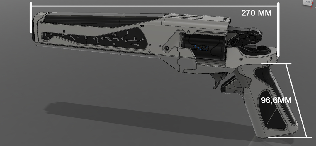 Judgment Legendary Hand Cannon 3D Print 186320 Judgment Legendary Hand Cannon 3D Print 186320
