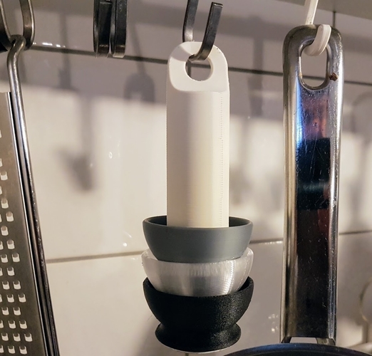 Egg Cup System 3D Print 186327 Egg Cup System 3D Print 186327