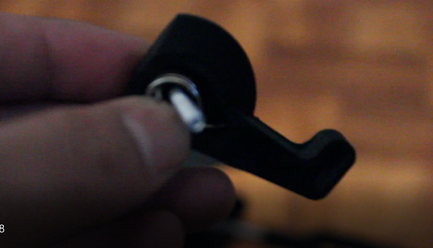 Quick release tripod lever 3D Print 187000 Quick release tripod lever 3D Print 187000