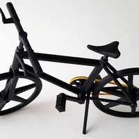 Small bicycle model 3D Printing 187541