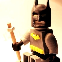 Small Lego Batman 3D Printing 187625