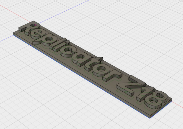 Replicator Makerbot logo z18 3D Print 187904