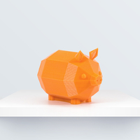Low Poly Piglet - Thumbnail 1