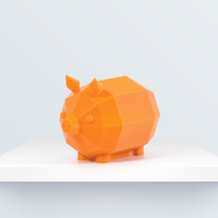 Small Low Poly Piglet 3D Printing 188094