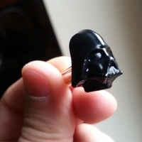 Small Lord Darth Vader Star Wars shirt cufflink 3D Printing 188181