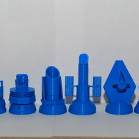 Small Space Telescope Chess 3D Printing 188213