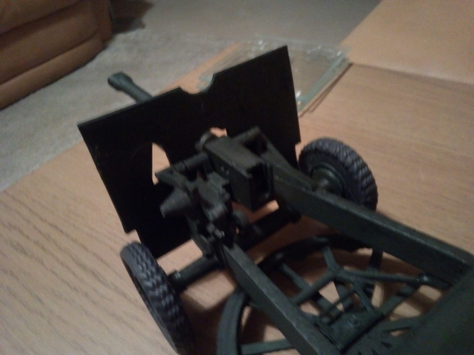 1/16 25 pdr gun 3D Print 188374 1/16 25 pdr gun 3D Print 188374