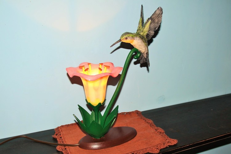 Hummingbird Lamp 3D Print 18848