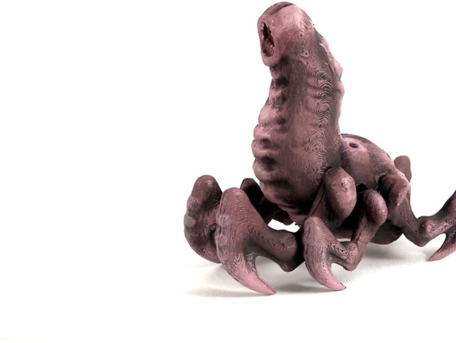 Cave Worm, 28mm Miniature 3D Print 1887