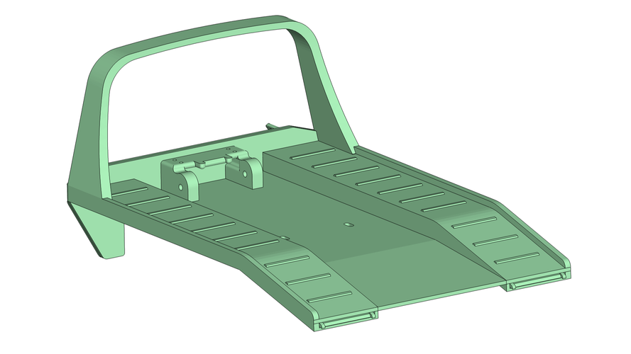 Mojave Hilux Wrecker rear Body Trailfinder 2 TF2 RC4WD 3D Print 188813 Mojave Hilux Wrecker rear Body Trailfinder 2 TF2 RC4WD 3D Print 188813