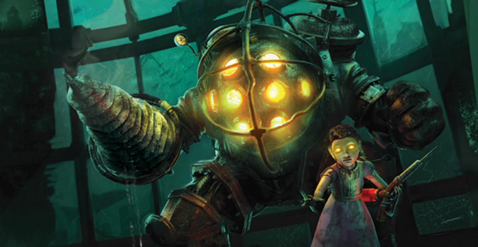 Bioshock Big Daddy and Little Sister 3D Print 188912