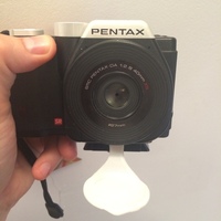 Small Pentax K-01 SMC DA-40mm lens cover 3D Printing 18940