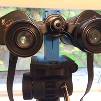 Small Binocular clamp for Vanguard tripod 3D Printing 189686