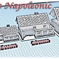 Small House 2 - Wargame medieval to napoleonic  3D Printing 189924