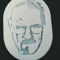 Small Walter White 3D Printing 190180