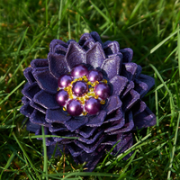 Small Dahlia Inspired Flower 3D Printing 190501