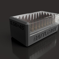 Small  BATTLEBOX 5.56x45 NATO 3D Printing 190655