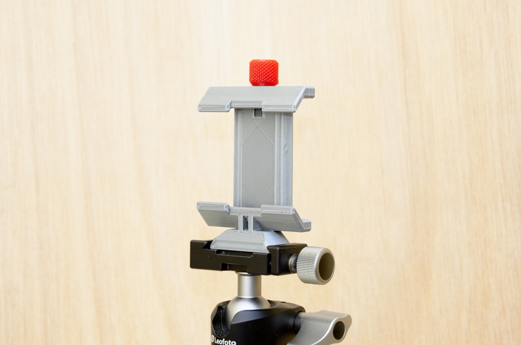 Tripod Mobile Phone Clamp 3D Print 190753 Tripod Mobile Phone Clamp 3D Print 190753