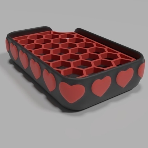 Love soap holder 3D Print 190810 Love soap holder 3D Print 190810