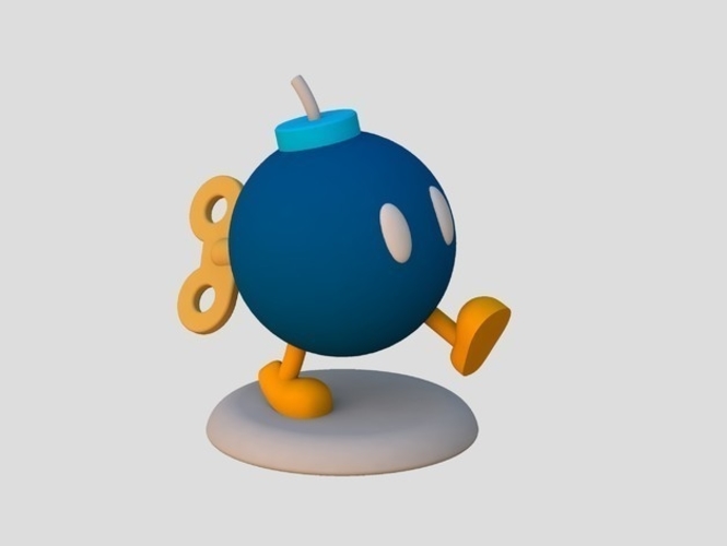 Bob Omb 3D Print 191310 Bob Omb 3D Print 191310