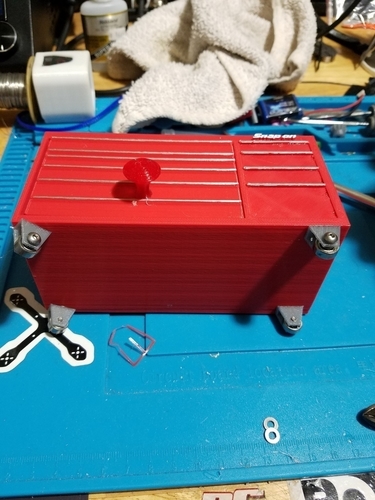 Desk top Snap On Tool box paperclip and pen holder. 3D Print 191438
