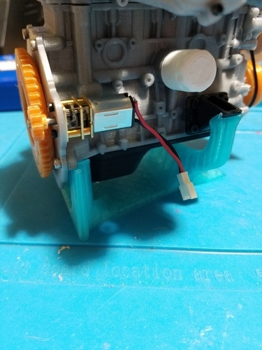 1/10 scale Toyota 22RE Motor. working model 3D Print 191449