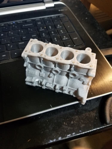 1/10 scale Toyota 22RE Motor. working model 3D Print 191460