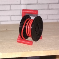 Small Scale 1/10 drum cable reel 3D Printing 191684