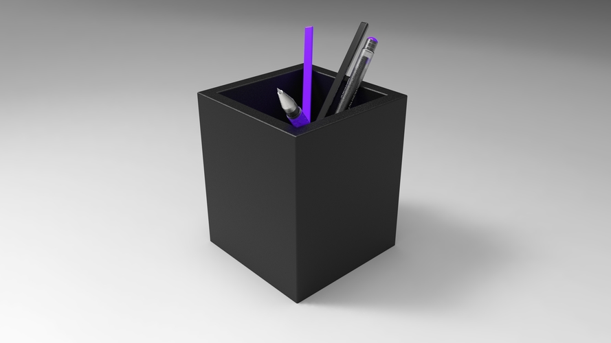 pens and teethbrushes holder 3D Print 191727 pens and teethbrushes holder 3D Print 191727