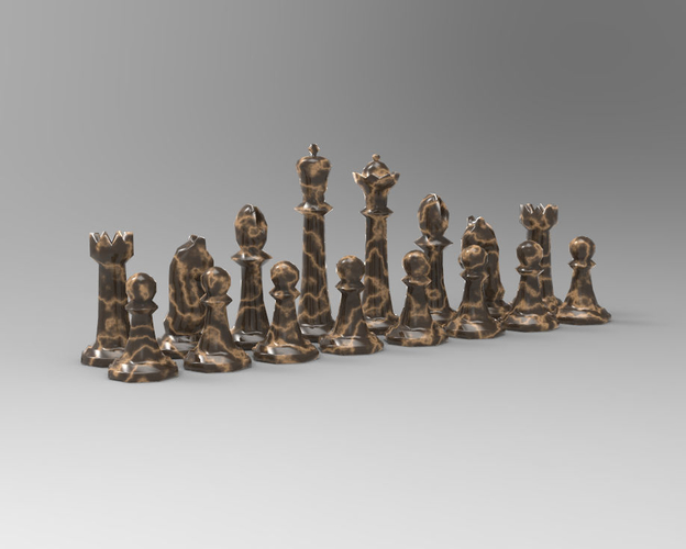 Chess Set 2 3D Print 191733