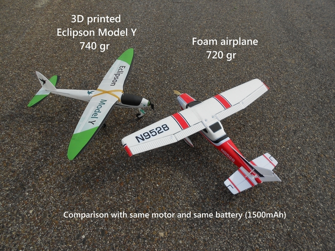 RC plane - Eclipson Model Y 3D Print 192042